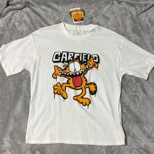 NWT Zara Kids Garfield graphic shirt Sz 13-14